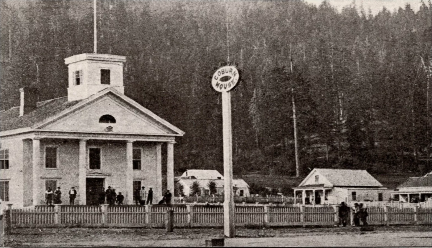 Plumas County's First Courthouse (1866)