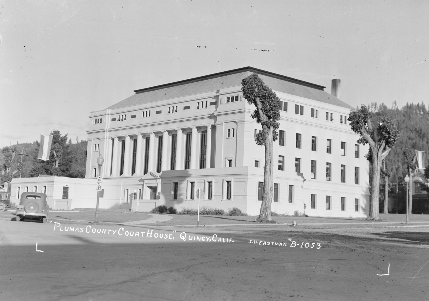 Plumas County Court House, Quincy, Calif (1939)