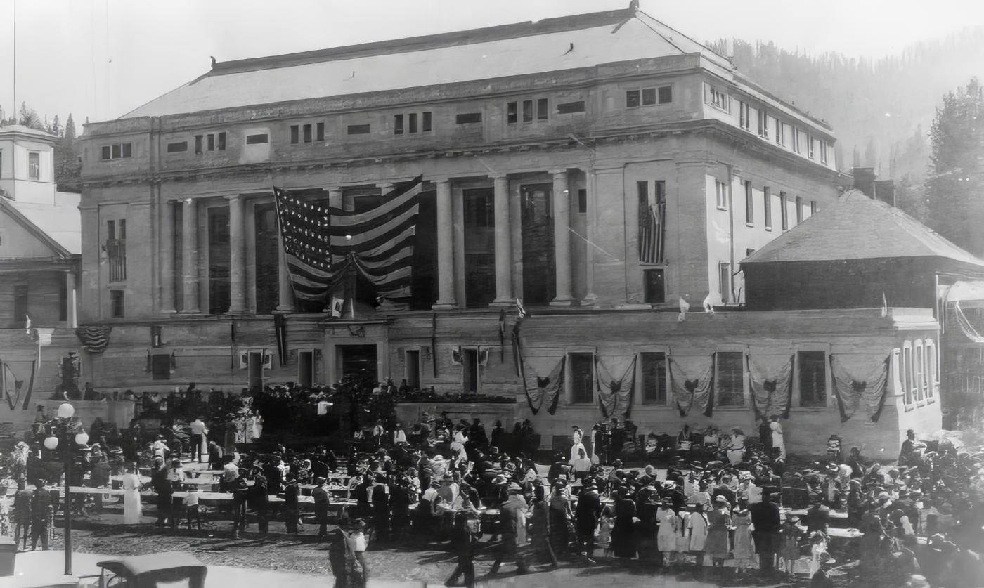 Plumas Courthouse Dedication Day - September 9, 1921