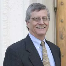 Judge Douglas M. Prouty standing outside of the Plumas County Superior Courthouse
